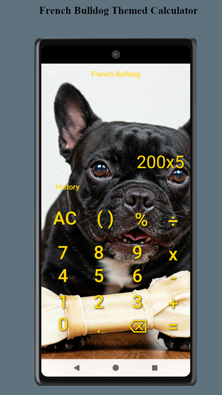 French Bulldog Theme